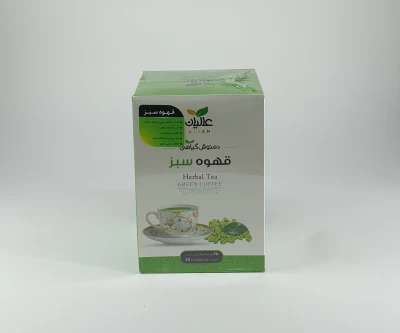 دمنوش قهوه سبز عالیان