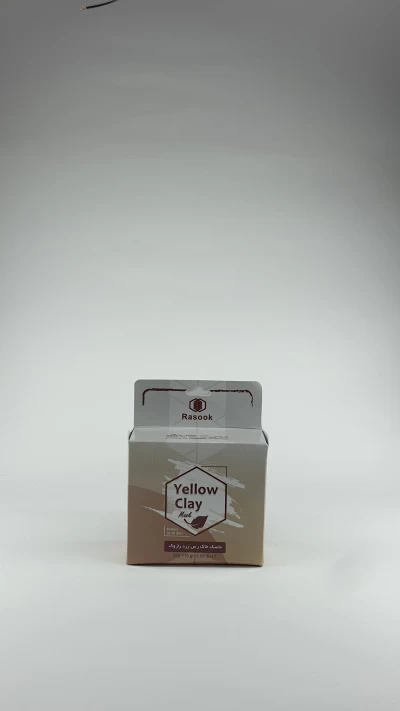 ماسک خاک رس زرد رازوک
