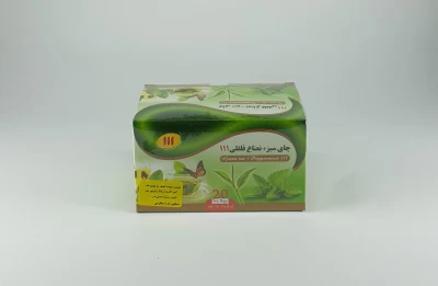 چای سبز+نعناع فلفلی ۱۱۱