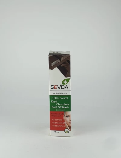 ماسک صورت سودا مدل شکلات تلخ حجم ۱۰۰ میلی لیتر