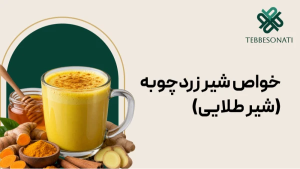 خواص شیر زردچوبه (شیر طلایی)