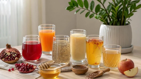 بهترین نوشیدنی‌ها برای کم‌خونی در طب سنتی
