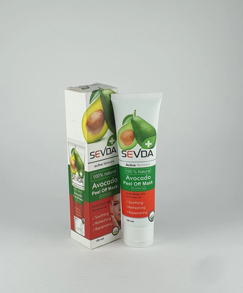ماسک صورت سودا مدل آووکادو حجم ۱۰۰ میلی لیتر