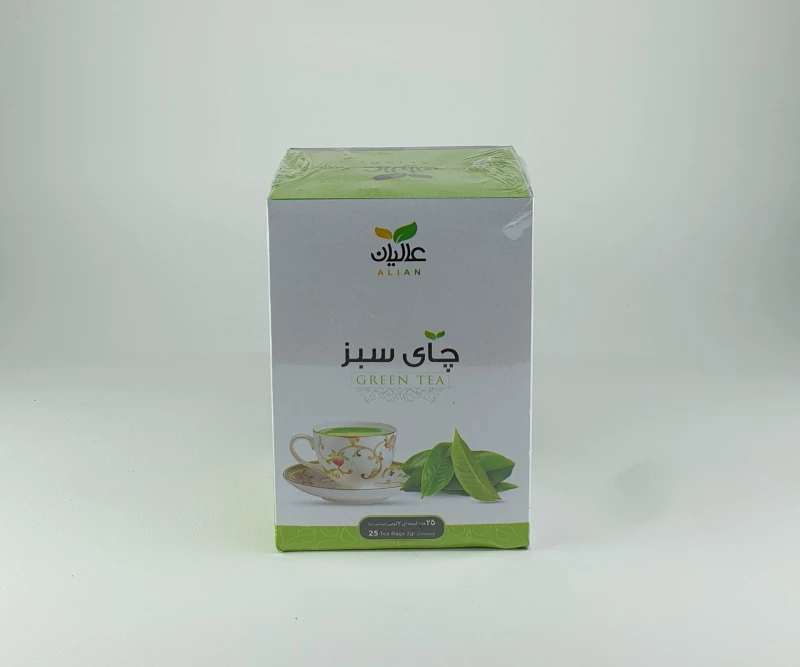 دمنوش چای سبز عالیان