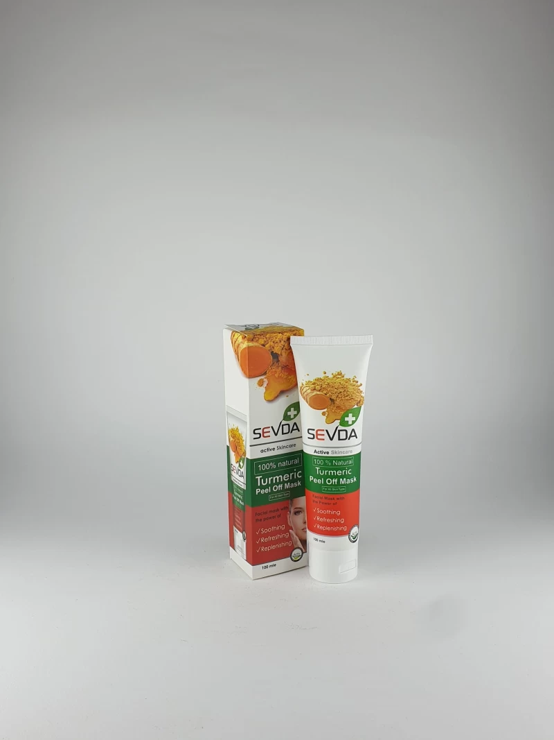 ماسک صورت سودا مدل زرد چوبه حجم ۱۰۰ میلی لیتر