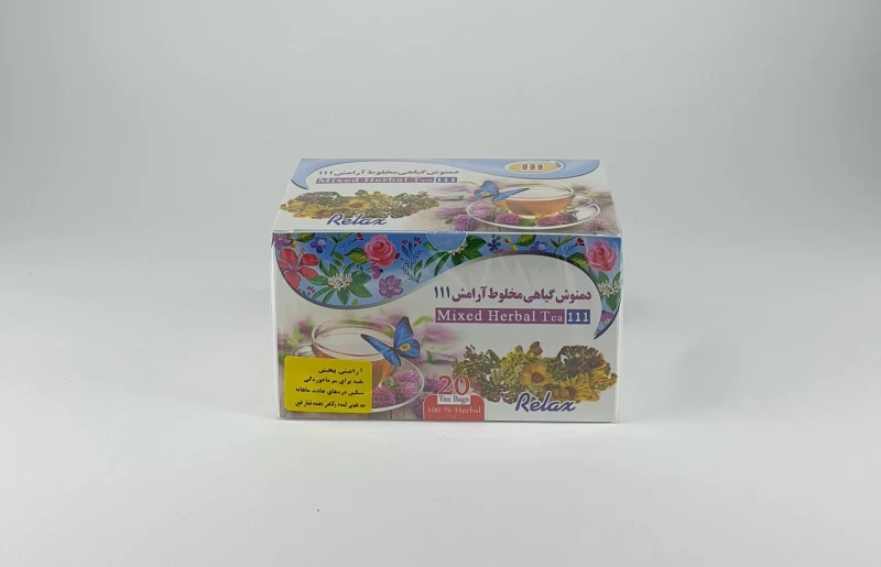 دمنوش گیاهی مخلوط آرامش ۱۱۱
