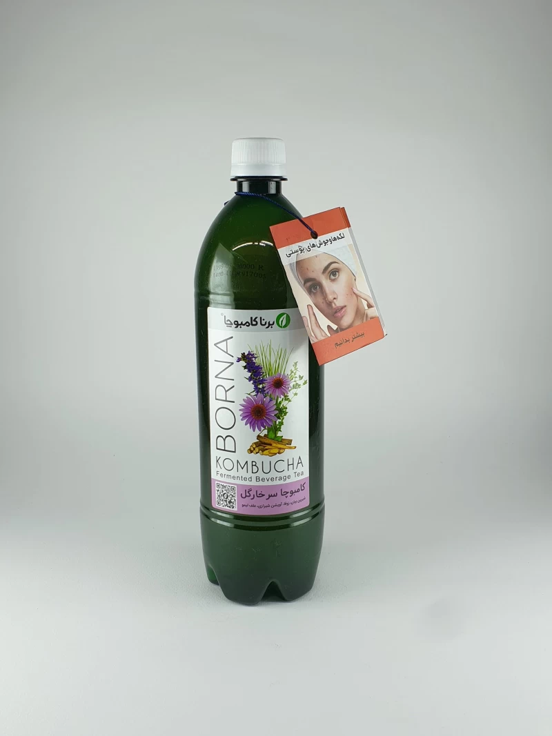 برنا کامبوچا سرخارگل یک لیتری